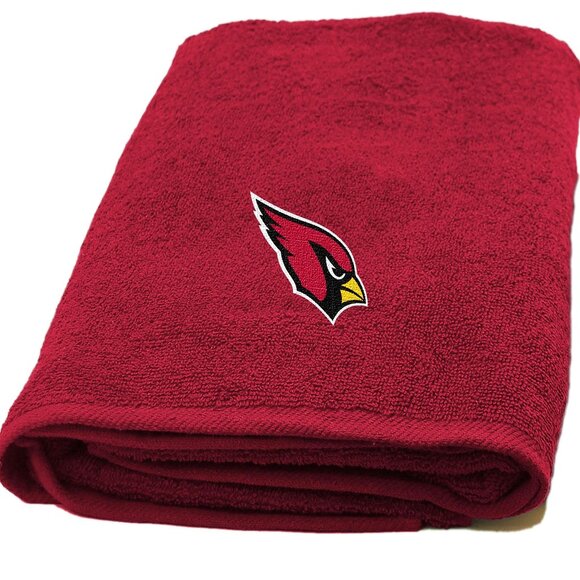 Arizona Cardinals Bath Towel Dimensions are 25 x 50 inches - Picture 1 of 1